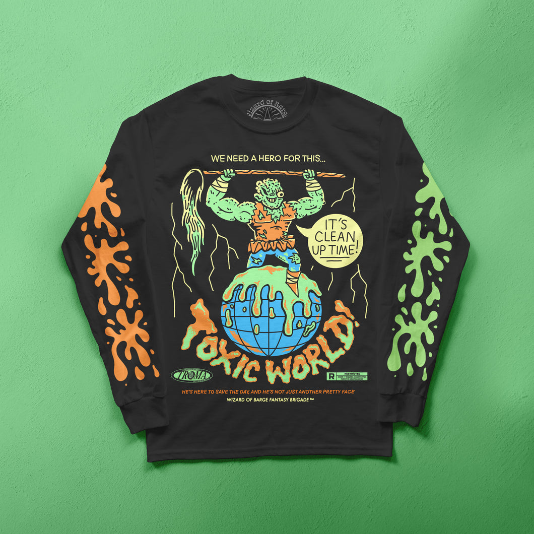 Toxic Avenger Longsleeve (TROMA X WOB Collection)