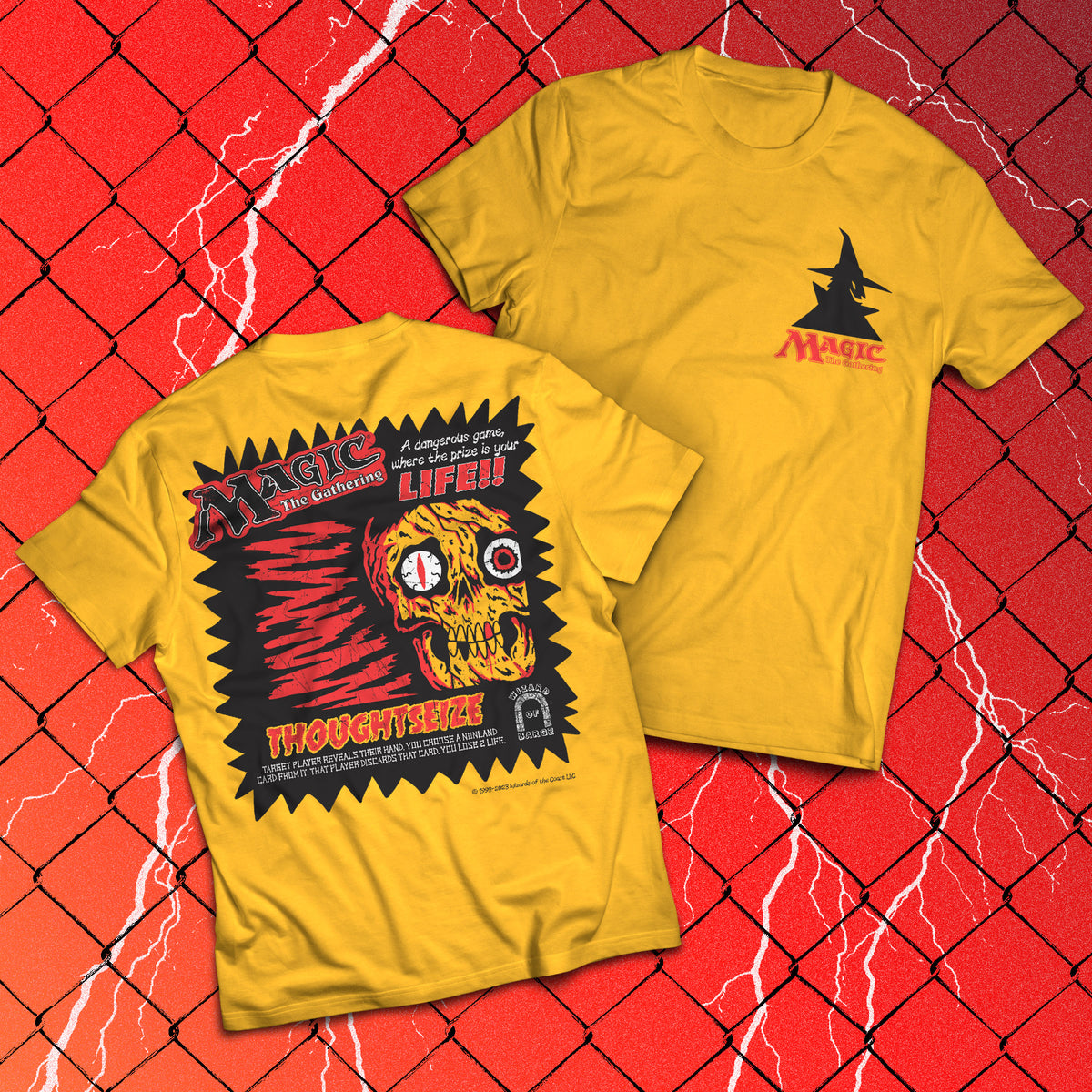 Thoughtseize Tee - Magic the Gathering Collection – Wizard of Barge