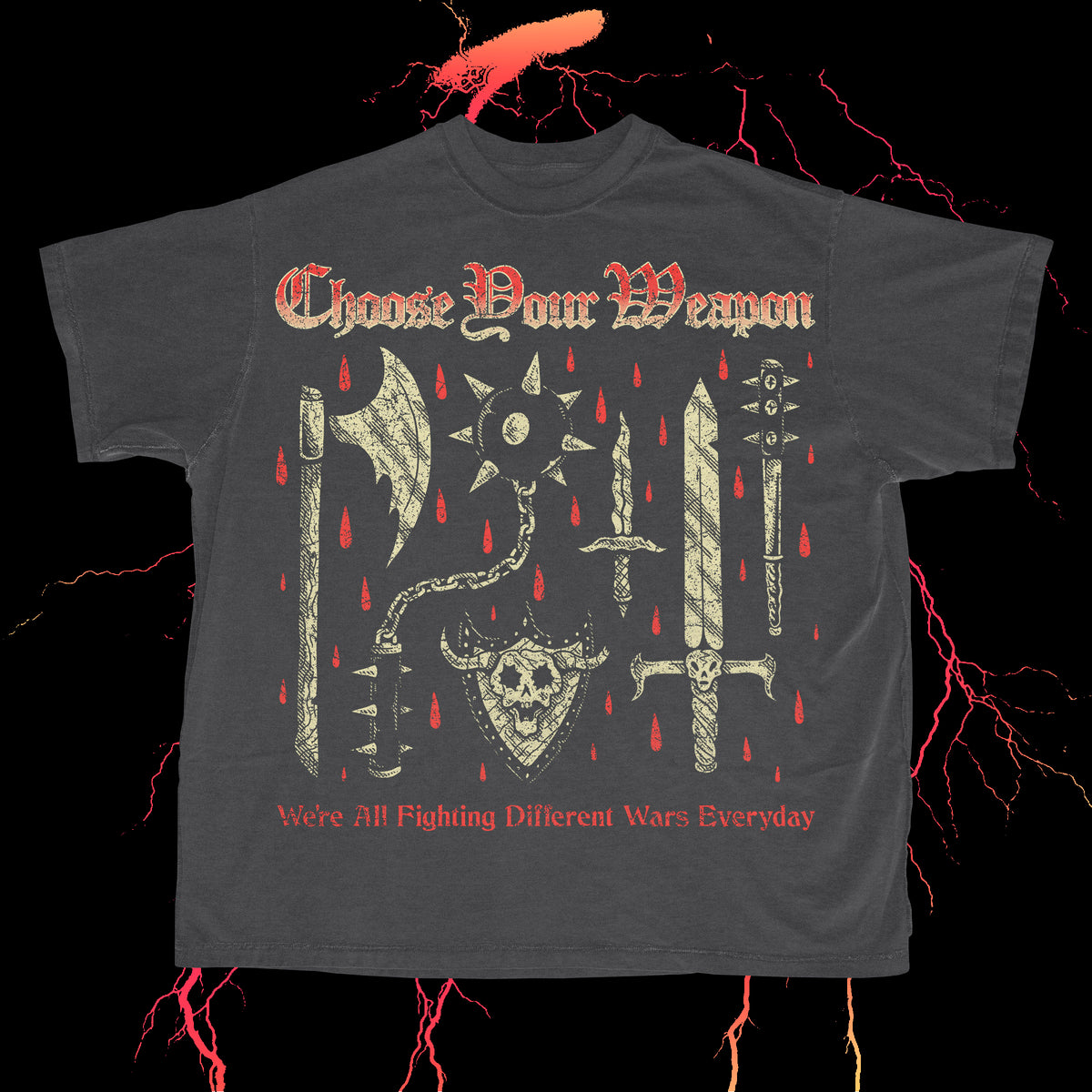 Choose Your Weapon Vintage Tee