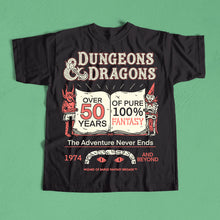 Load image into Gallery viewer, 50 Years of Fantasy Tee - D&amp;D Collection