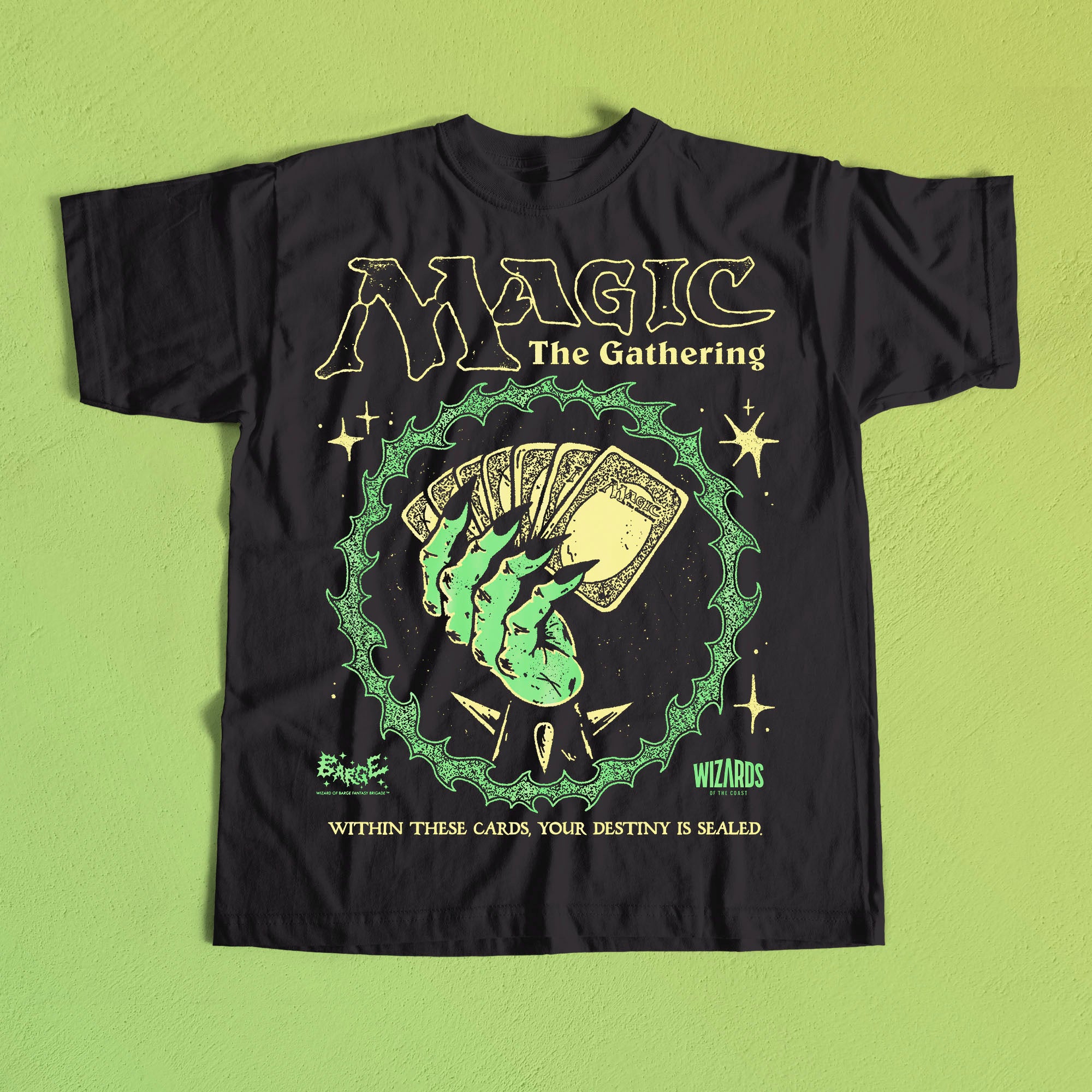 I Hold the Cards Tee - Magic the Gathering Collection Wizard of Barge I Hold the Cards Tee - Magic the Gathering Collection Wizard of Barge
