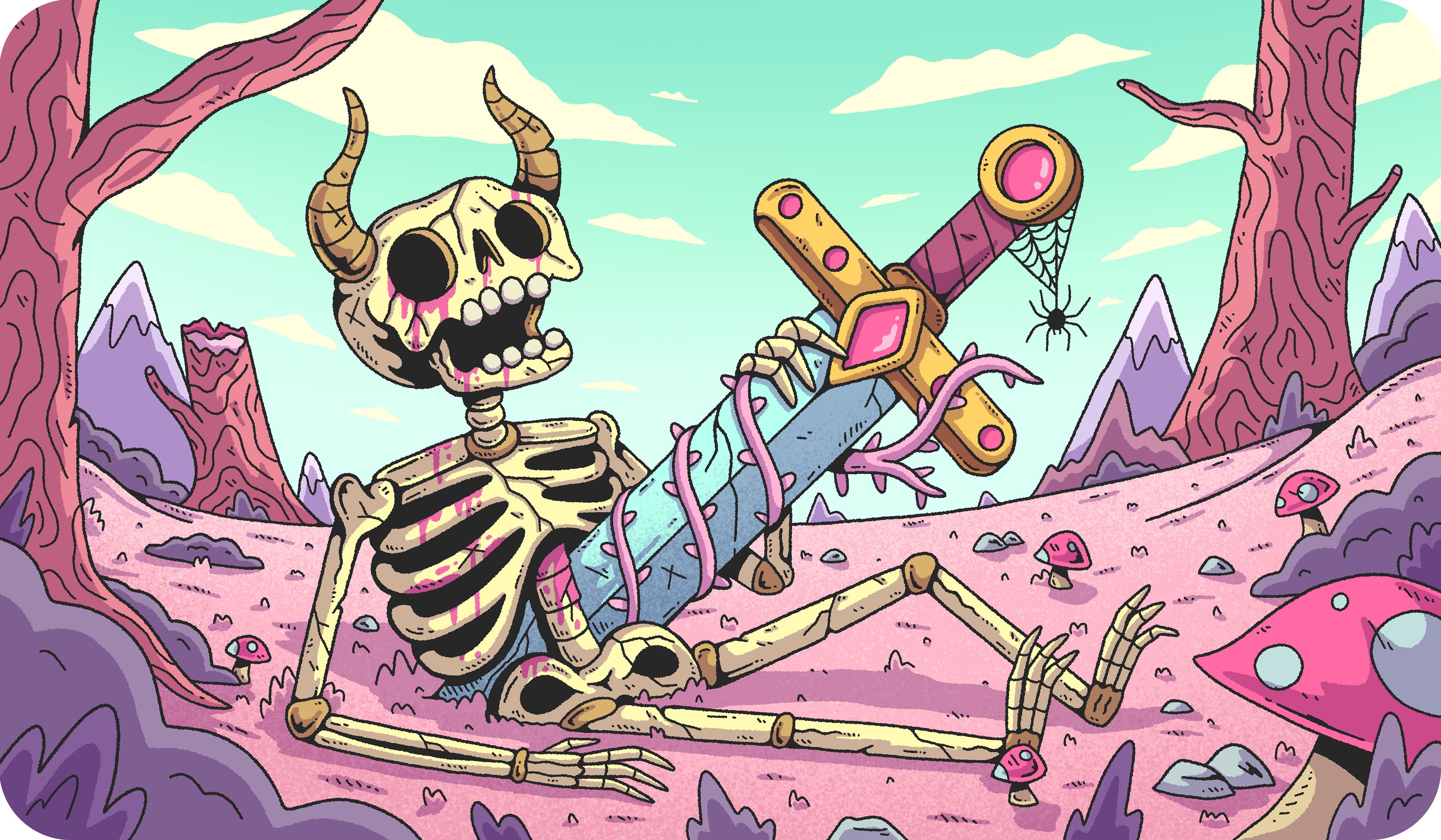 Die By the Sword Playmat – Wizard of Barge