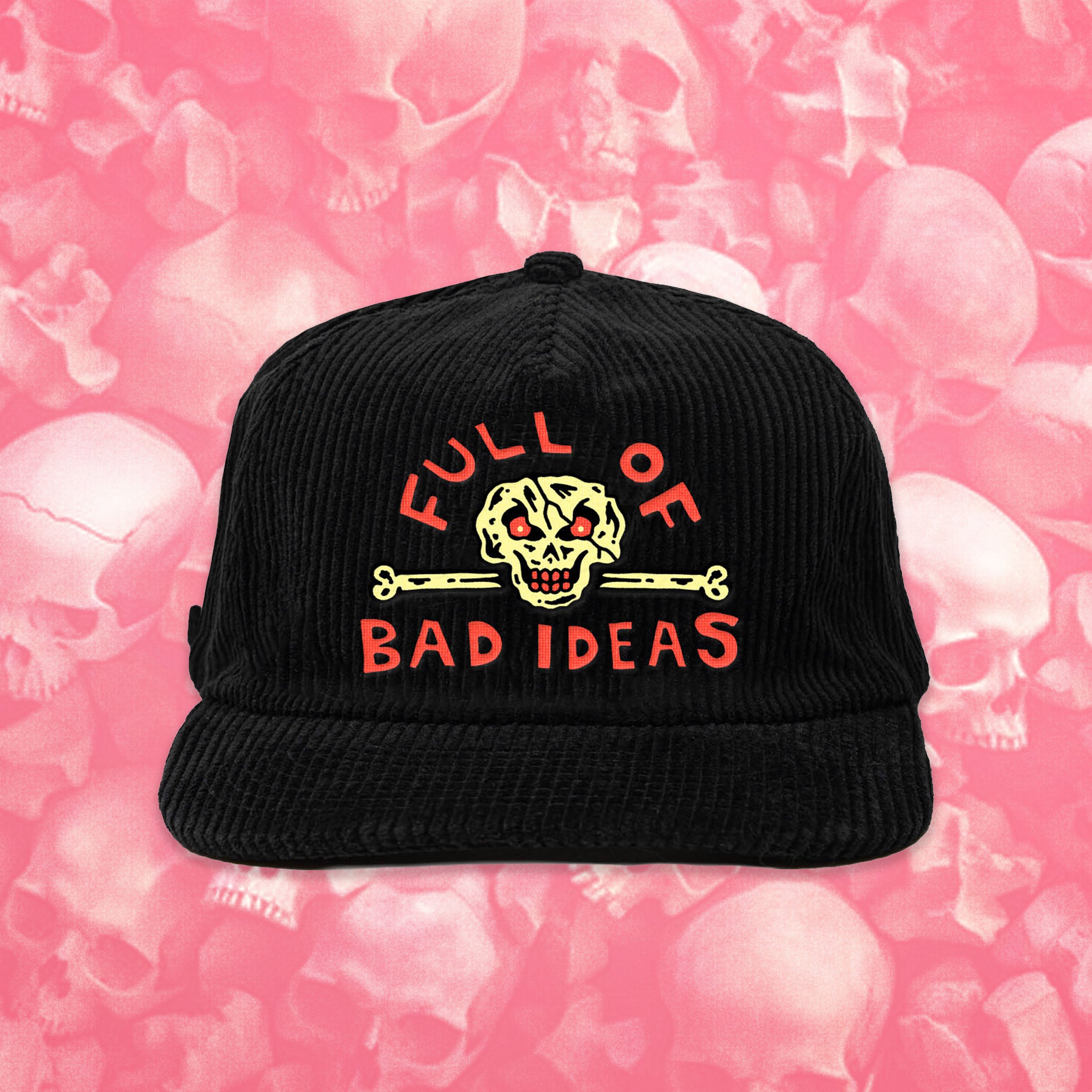 ●ANOETIC● CORDUROY LETTERING BALL CAP_RED Corduroy OM Cap — G.Parker