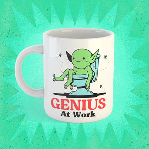 Genius At Work Coffee Mug