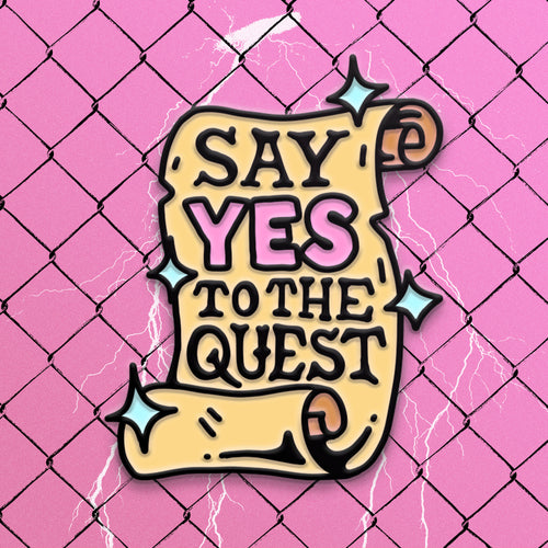 The Quest Enamel Pin