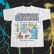 Load image into Gallery viewer, Tools for Adventure Tee - D&amp;D Collection