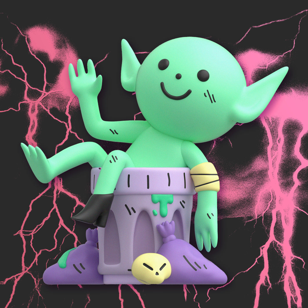 Trash Goblin Vinyl Figure