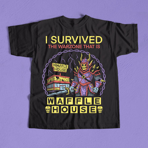 Waffle House Warzone Tee
