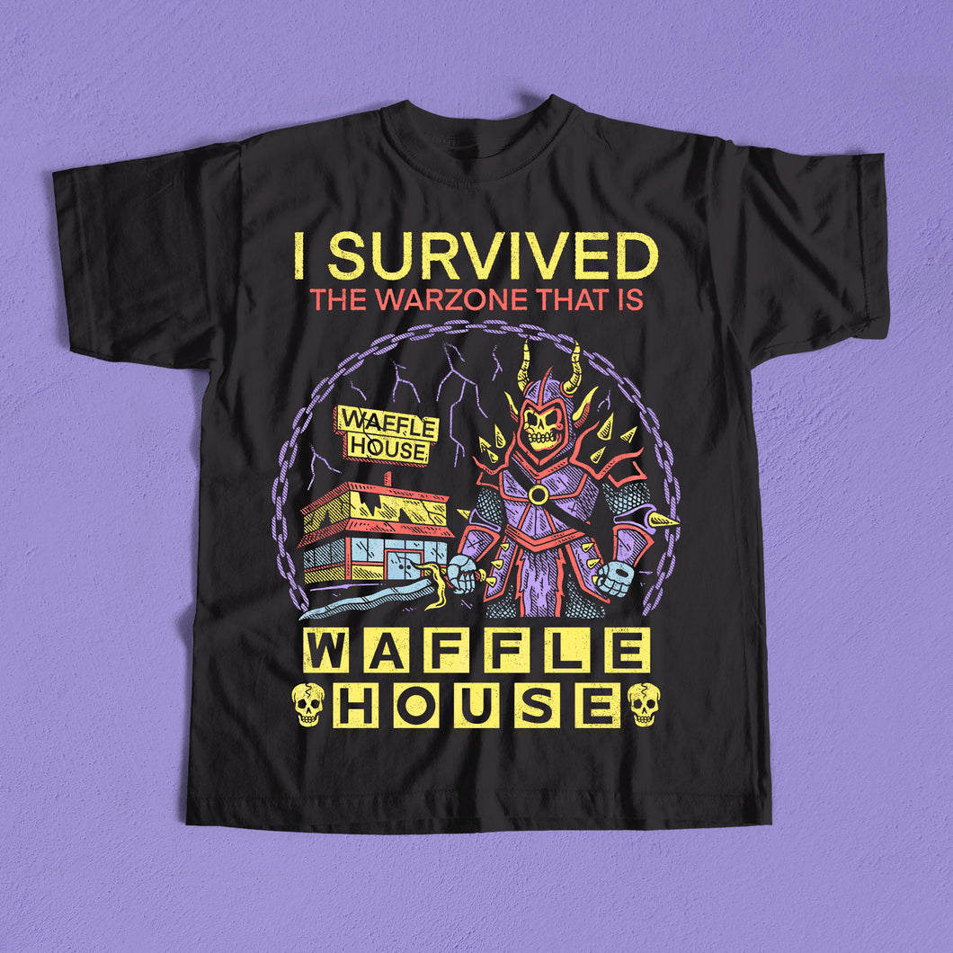 Waffle House Warzone Tee