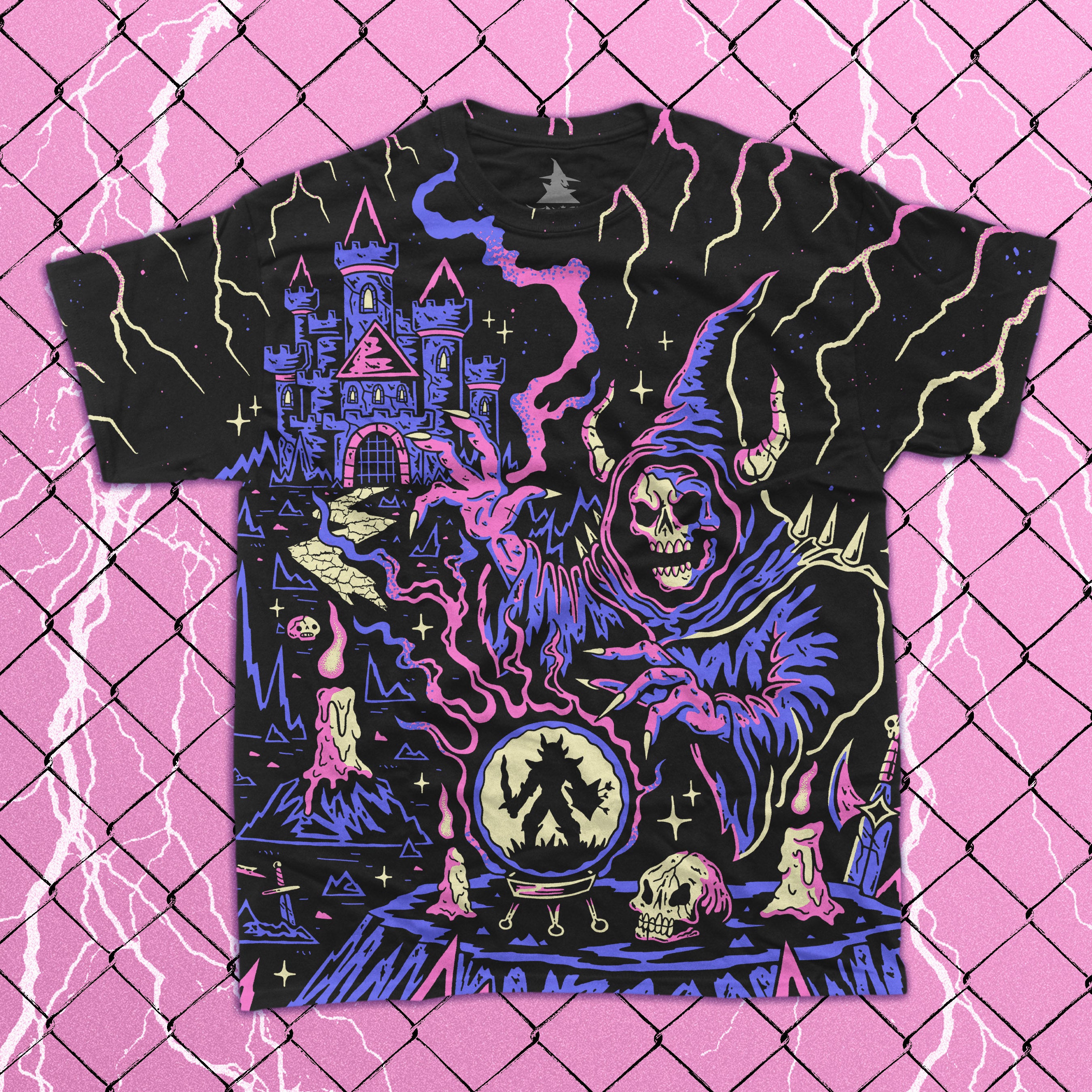 Warlock Tee (All Over Print) – Wizard of Barge