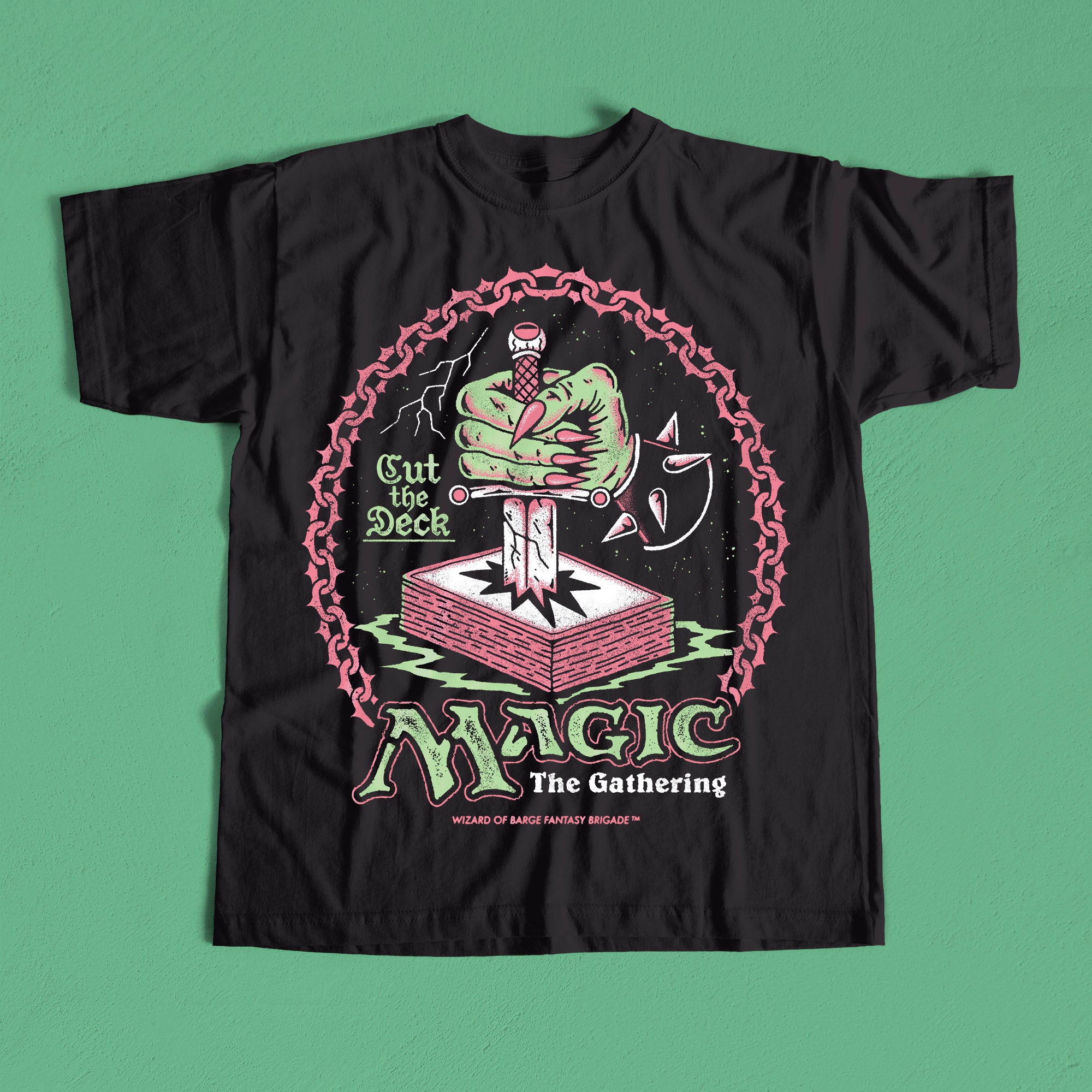 Cut the Deck Tee - Magic the Gathering Collection – Wizard of Barge