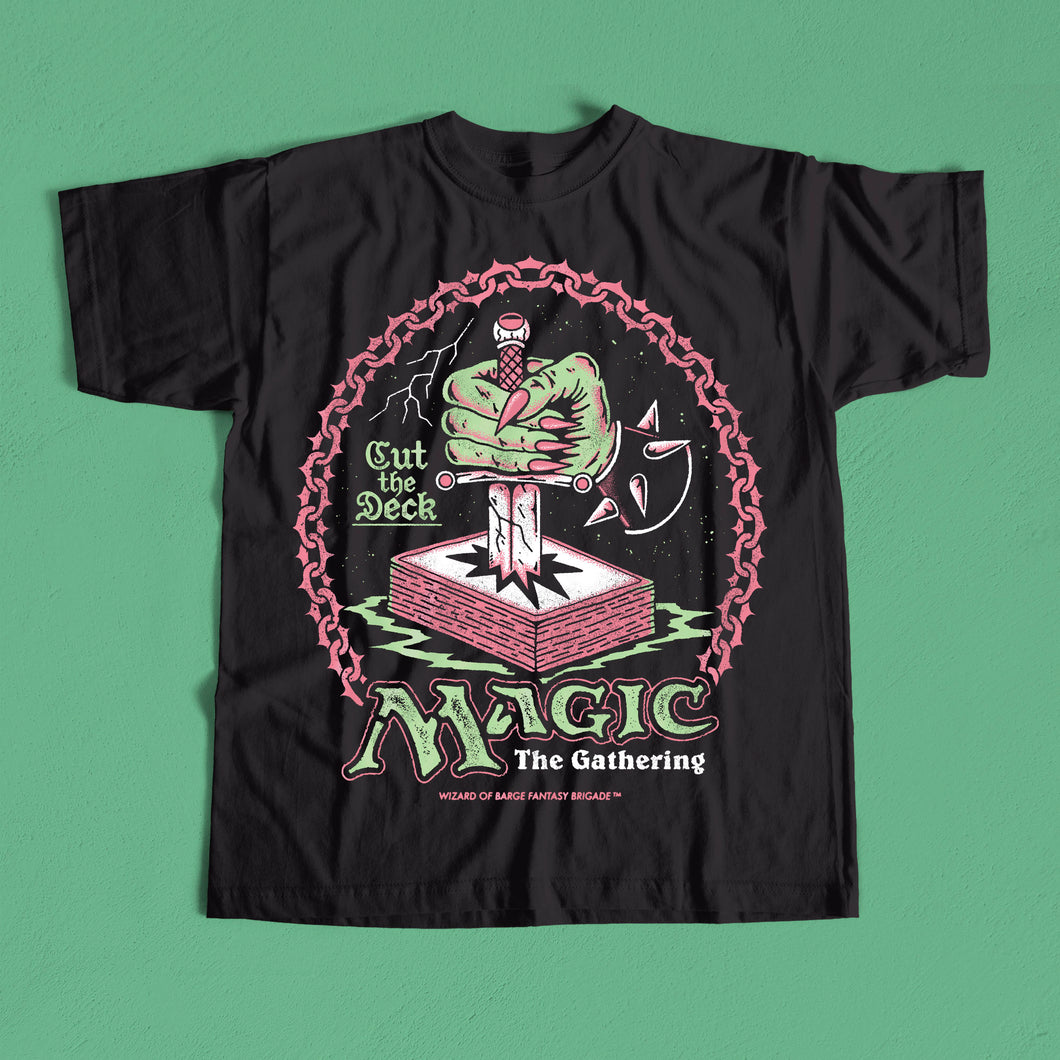 Cut the Deck Tee - Magic the Gathering Collection – Wizard of Barge