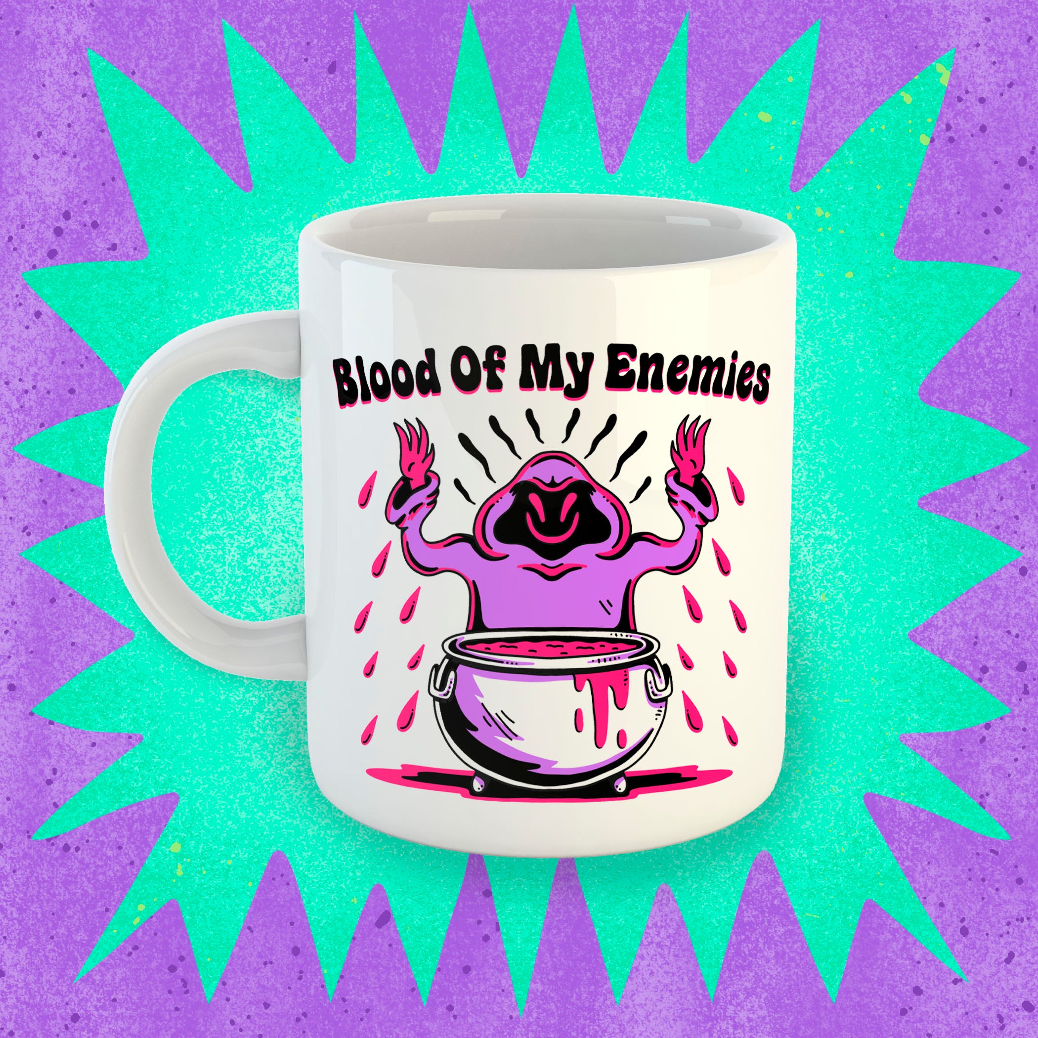 Blood of My Enemies Coffee Mug  Wizard of Barge