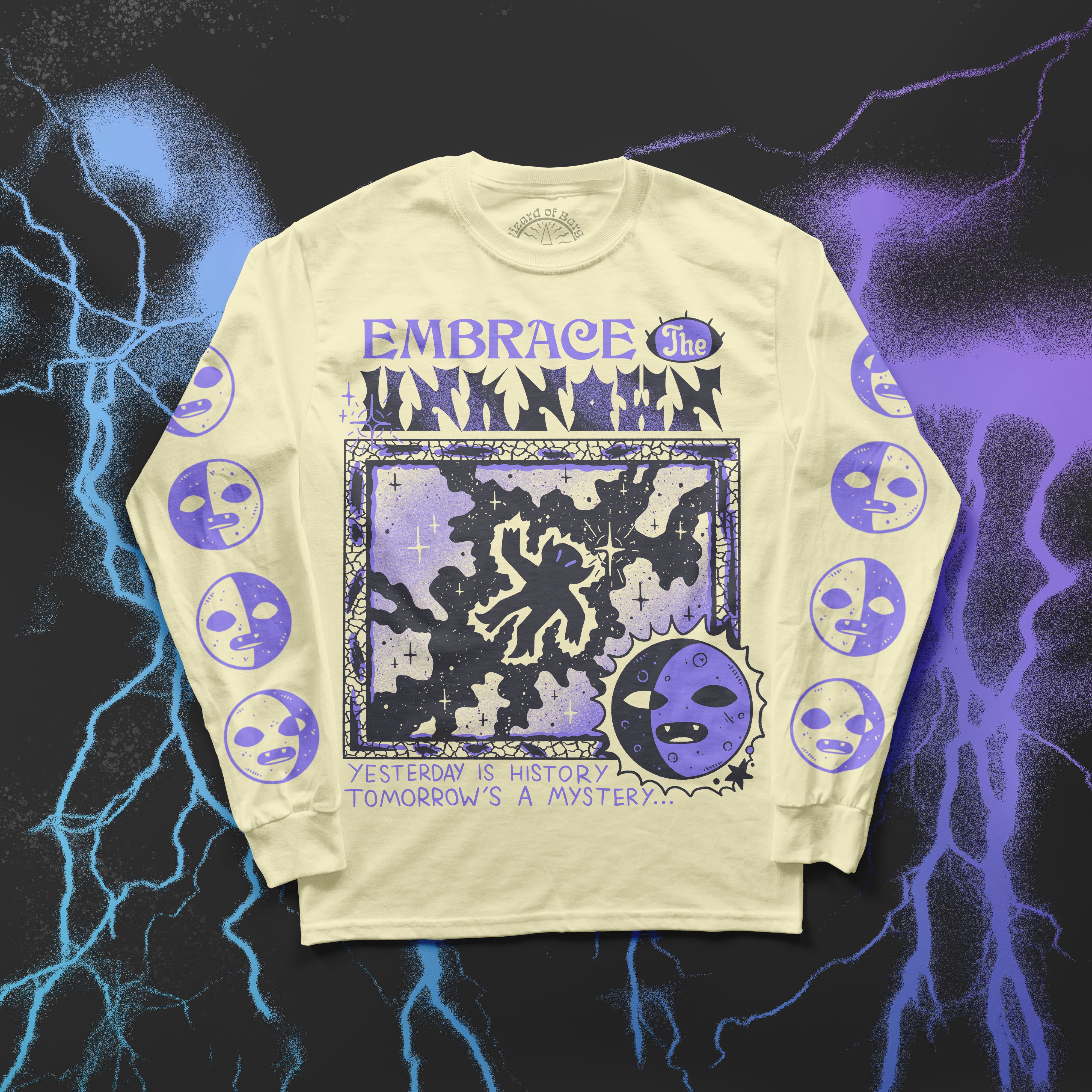 Embrace the Unknown Longsleeve – Wizard of Barge
