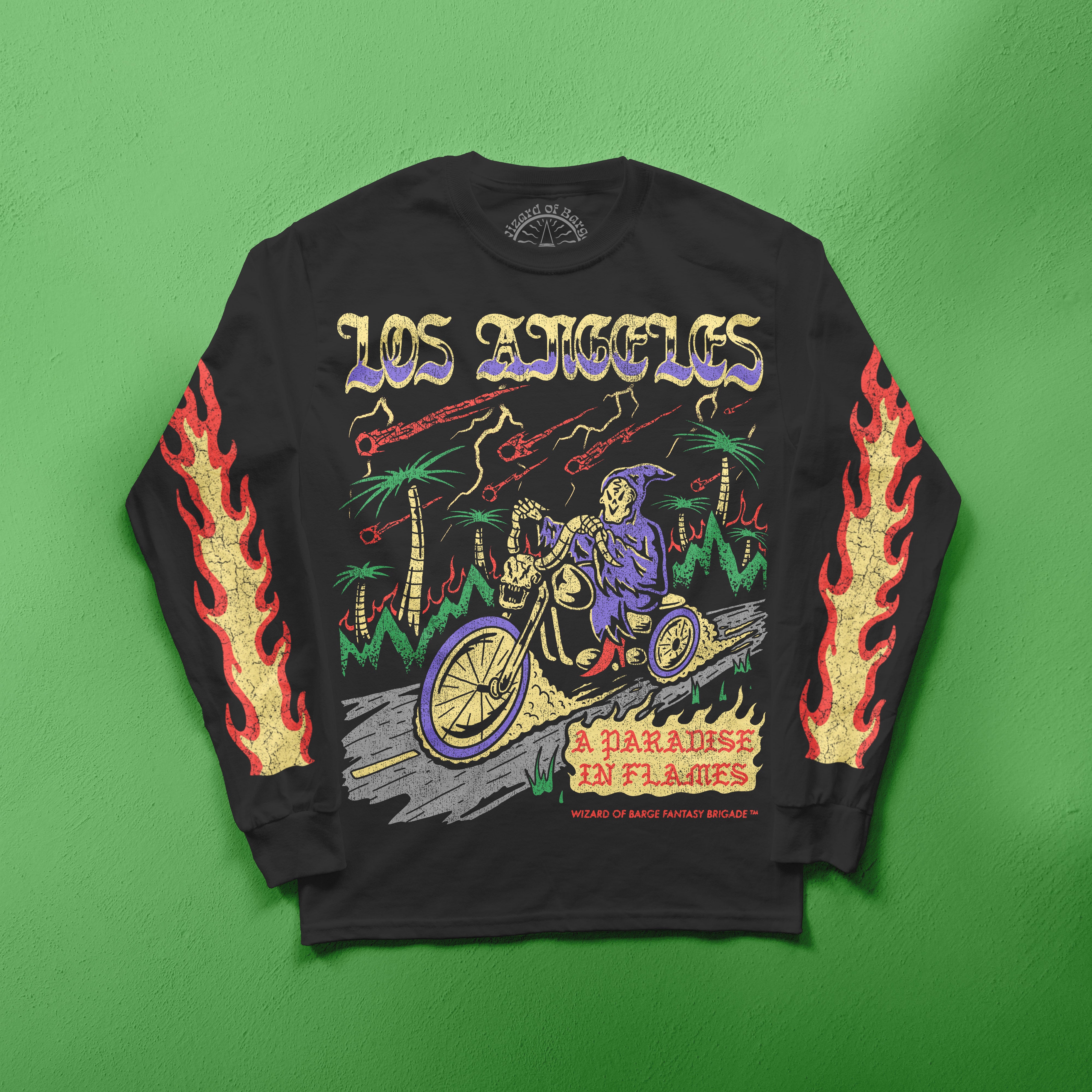 Los Angeles Longsleeve – Wizard of Barge