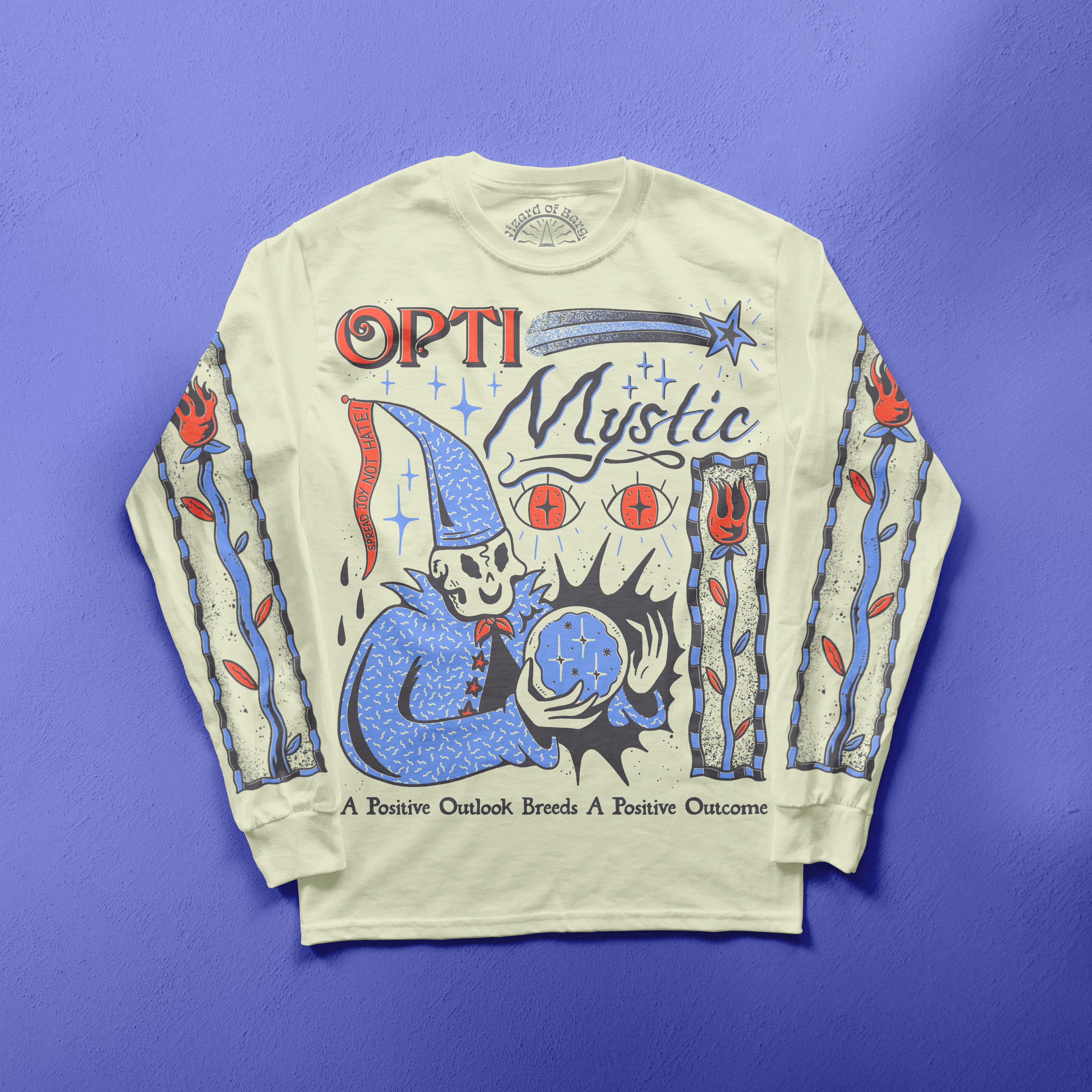 Opti-Mystic Longsleeve – Wizard of Barge