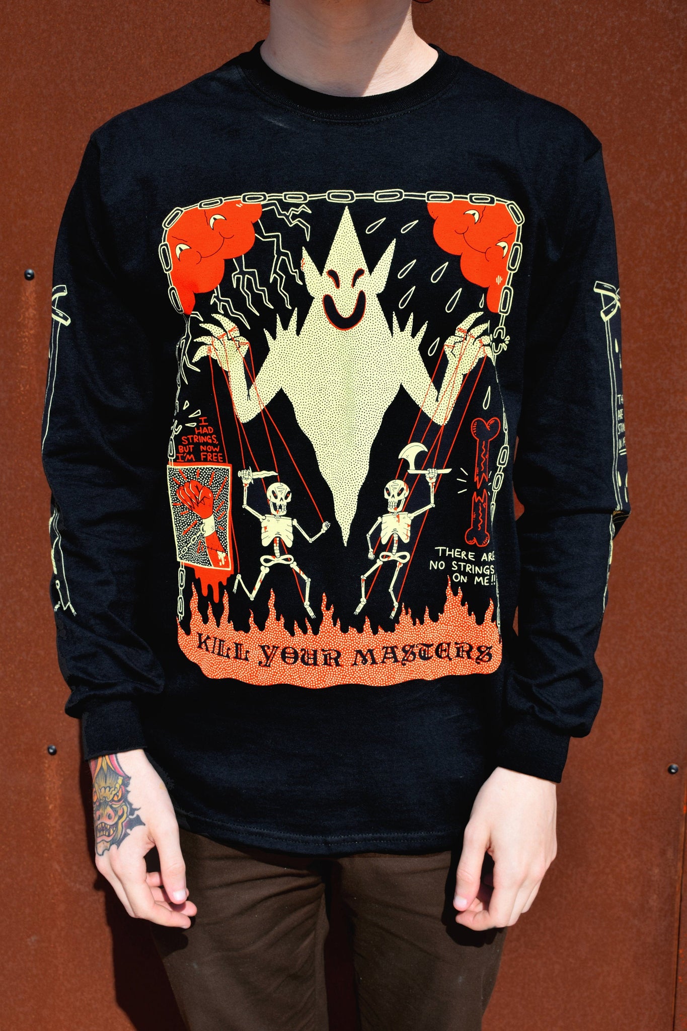 Kill Your Masters Longsleeve Tee – Wizard of Barge